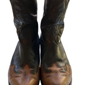 Silver Rebel Cowboy Boots